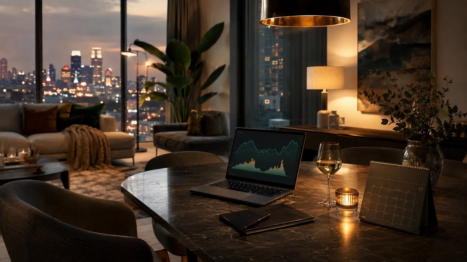 A hospitality destination during event demand